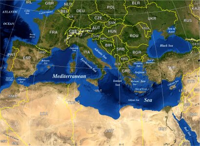 Sea europe political