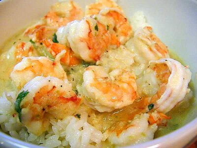 Prawn rice photo