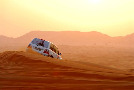 Dubai arab downhill photo