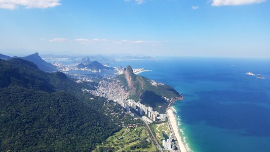 Fair Weather majestic mountain peak photo