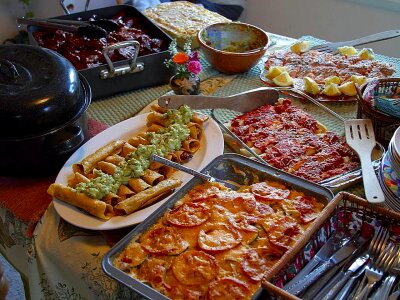 Dinner food 