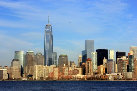 New York City panorama with Manhattan Skyline photo