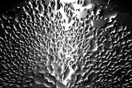 Fresh Water metal pattern photo