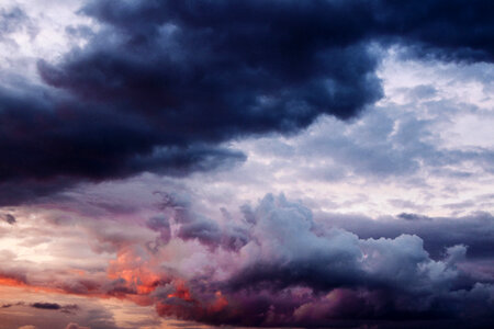 Moody Storm Clouds photo