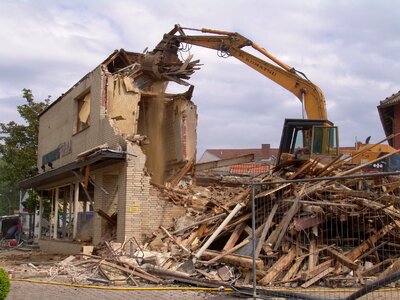 Crash renovation old building