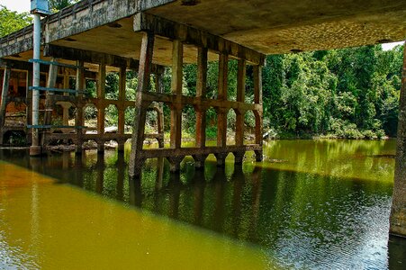 Bridge khao yai thailand photo