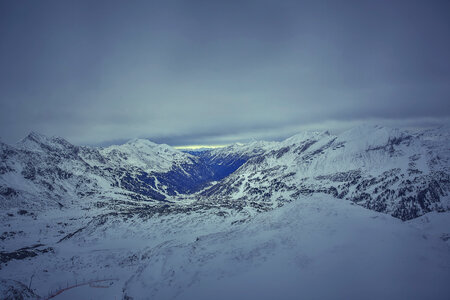 Winter Alps Peak Summit photo