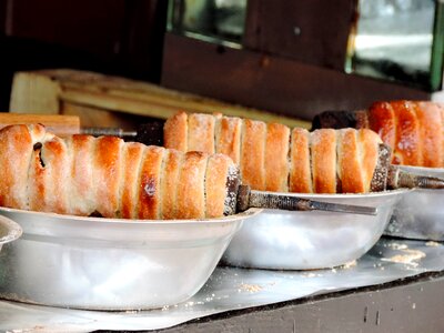 Bread baked goods food photo