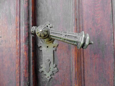 Brass front door handmade