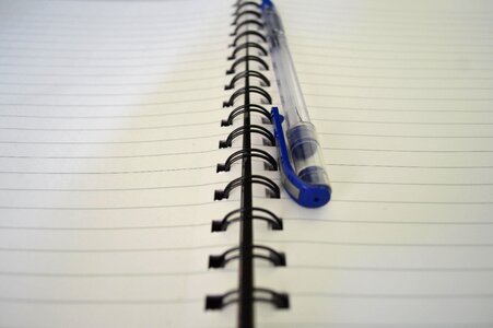 Ink notebook object photo