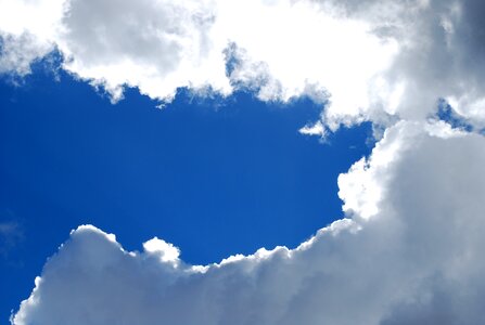 Cloudscape nature blue