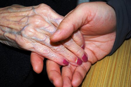 Elderly senior aged