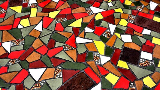 Floor tile pattern photo