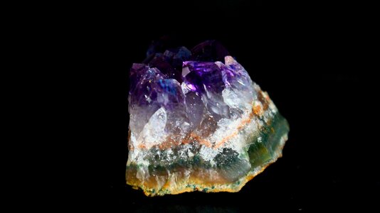 Mineral gem quartz photo