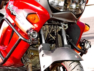 Engine engineering headlight