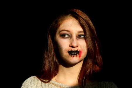 Girl ghost fear
