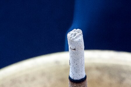 Incense chalice brass ash