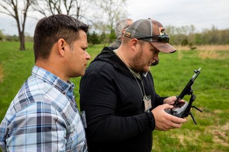 Students learn how to operate Unmanned Aircraft Systems -1