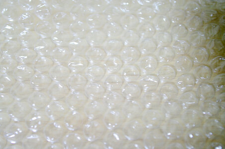 Plastic packing material photo