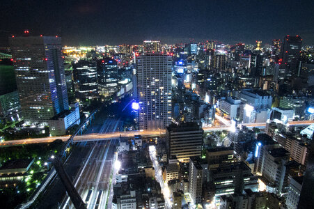 5 Night view of Tokyo photo