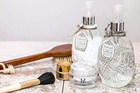 Brush fashion glass