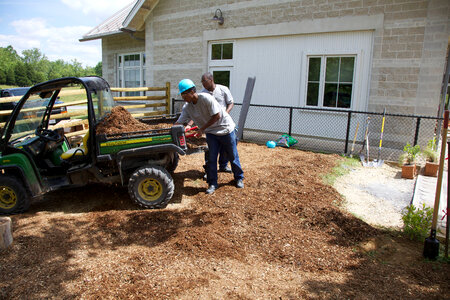 Construction of outdoor classroom-5