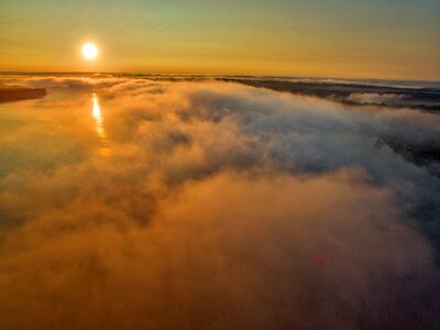 Cloud clouds dawn photo