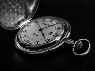 Pocket watch hour s time photo