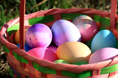 Colorful colors easter