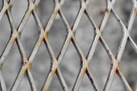 Fence iron steel photo