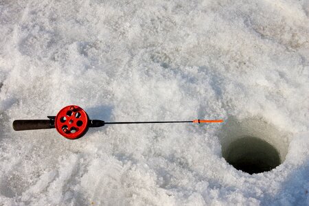 Hole ice winter