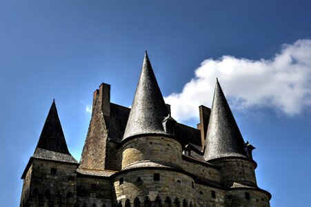 Middle ages architecture monument