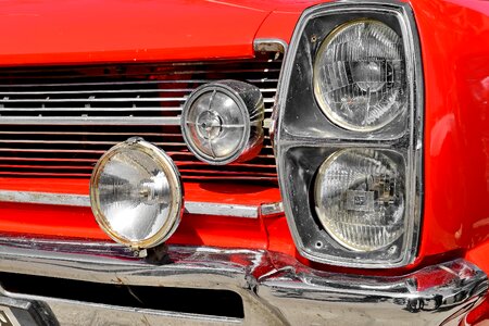 Headlight vehicle classic photo