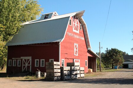 Harvest farming country photo