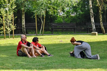 Grass outdoors sport
