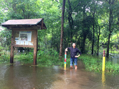 U.S. Fish & Wildlife Service Southwest Region Follow Flooded trail photo