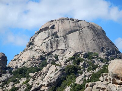 Rock mountain granite photo