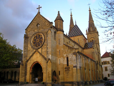 Collegiate Church of Neuchâtel, Switzerland photo