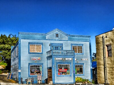 Architecture hdr sky photo