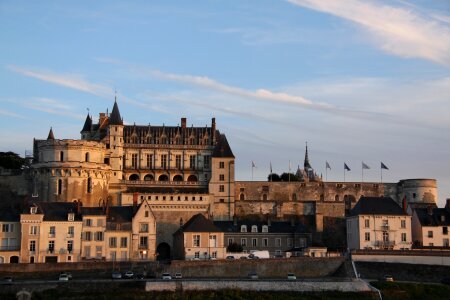 Royal palace on the bank of Seine river in Paris, France. photo