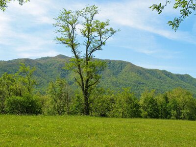 Valley landscape country photo