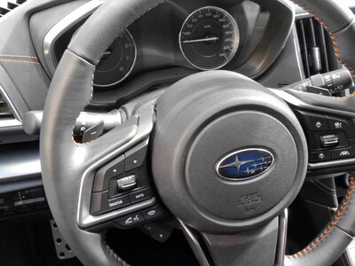 Airbags speedometer steering wheel photo