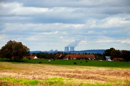 Landscape village nuclear power plant