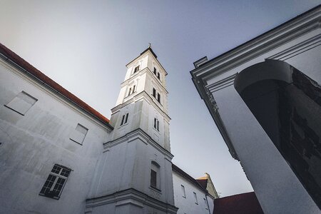 Monastery Serbia church tower photo