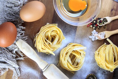 Pasta & Eggs photo