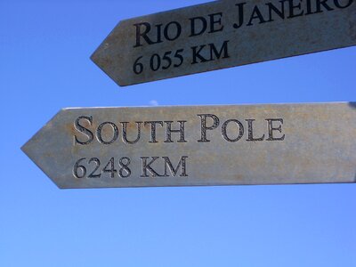 South pole travel