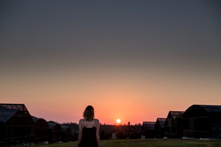 Watching The Sunset