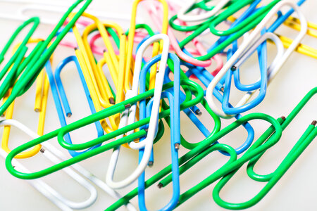 Paper clips photo