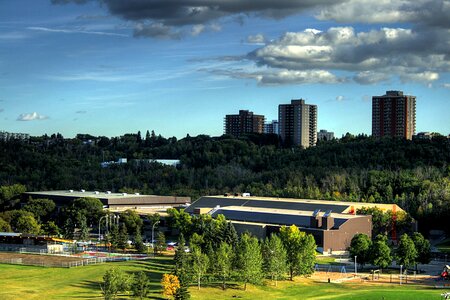 The Kinsmen Sports Centre in Edmonton, Alberta
