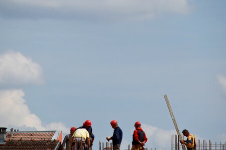 Construction Worker industrial outdoors photo